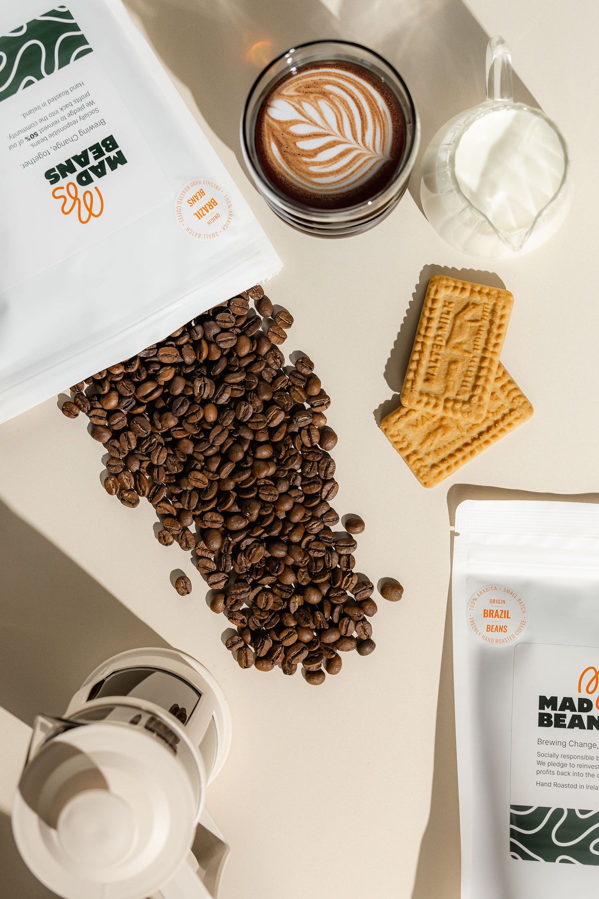 The Mad Beans Coffee Collection – 4 x 250g Single-Origin Specialty Coffees