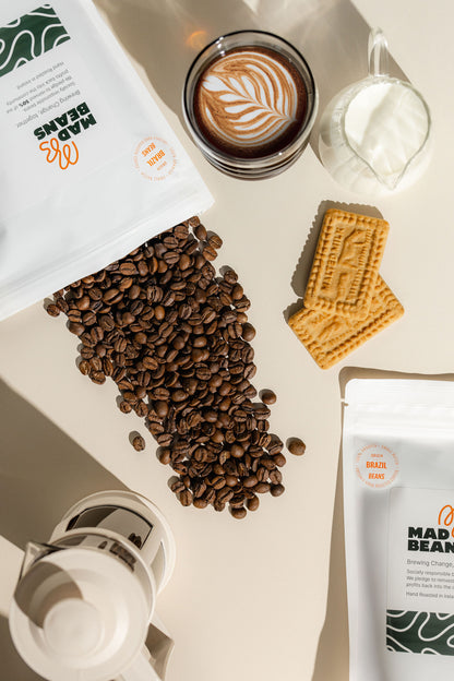 The Mad Beans Coffee Collection – 4 x 250g Single-Origin Specialty Coffees