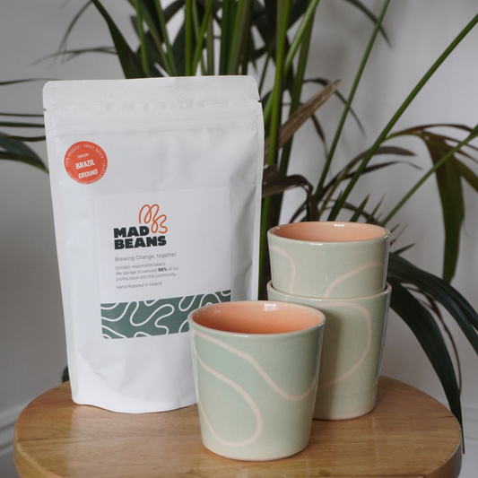 Limited Edition Handmade Mad Beans Coffee Cup