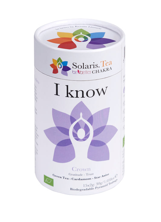 I Know - Crown Chakra Organic Pyramid Teabags 15x2g